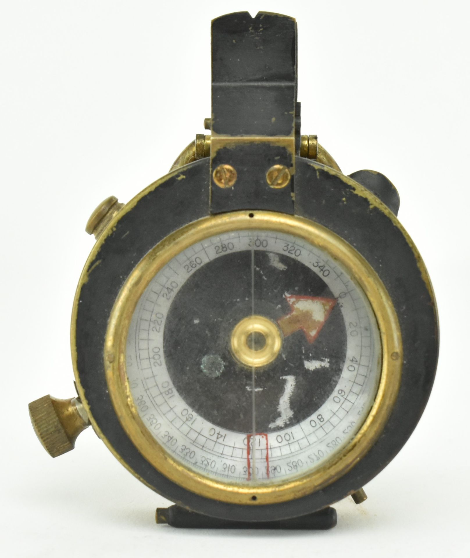 CARY OF LONDON - WW1 ERA COMPASS & AN UNMARKED TELESCOPE - Image 3 of 9