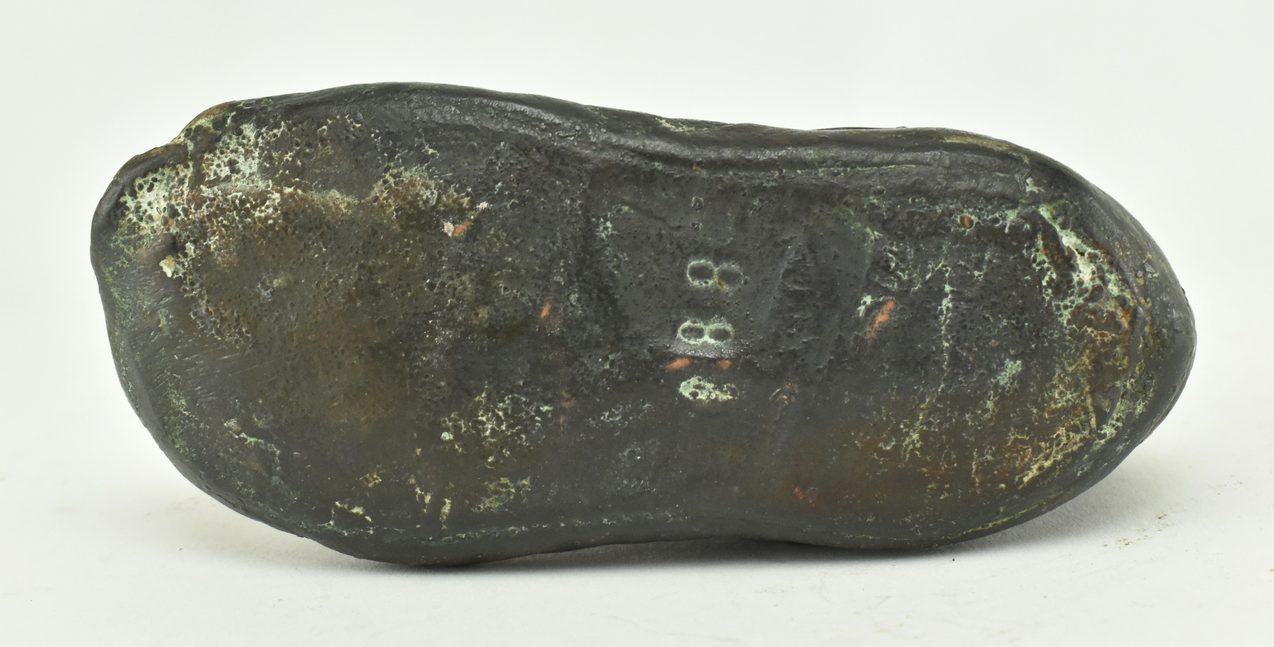 EARLY 20TH CENTURY GERMAN CAST BRONZE CHILD'S SHOE - Image 7 of 7