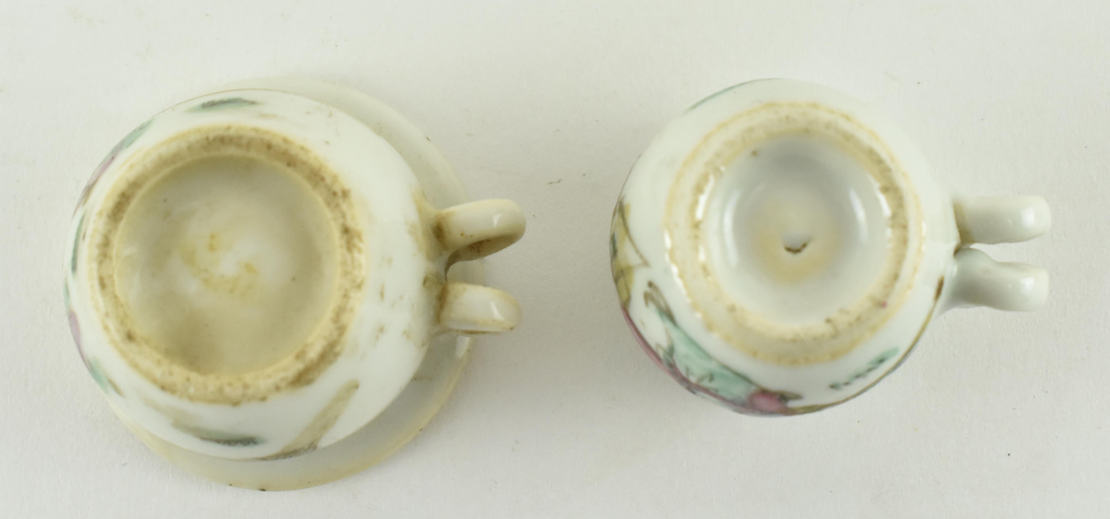 5 PIECE EARLY 20TH CENTURY CERAMIC DOLLS HOUSE TEA SERVICE - Image 8 of 11