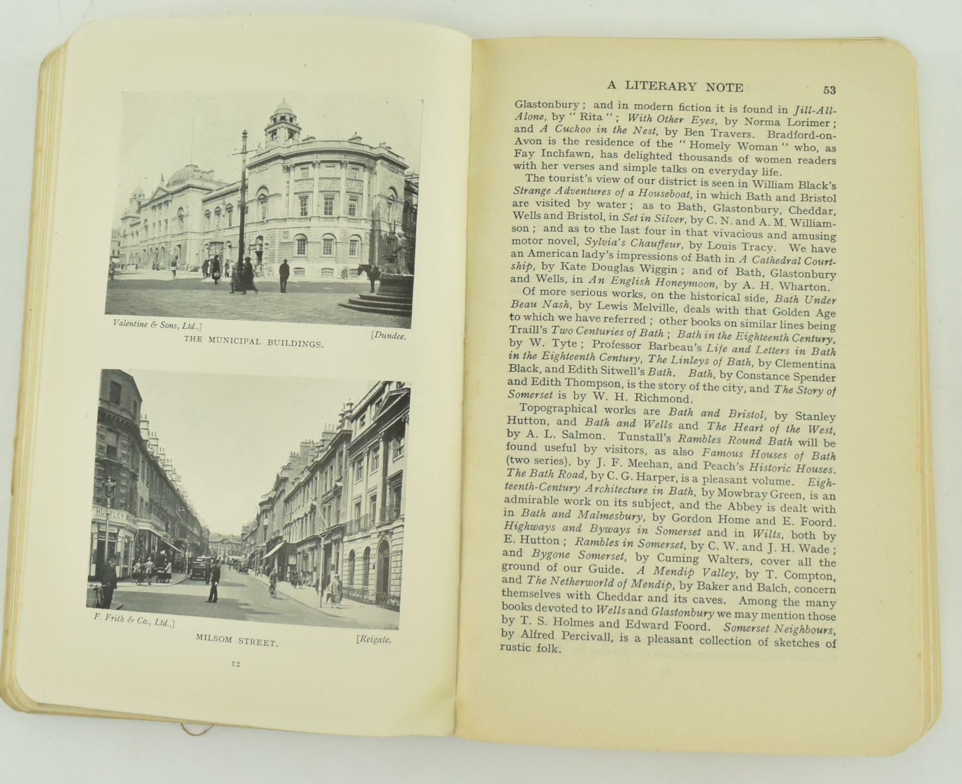 LOCAL BATH INTEREST. COLLECTION OF VICTORIAN & LATER BOOKS - Image 9 of 11