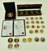 LARGE COLLECTION OF COMMEMORATIVE UK & FOREIGN COINS