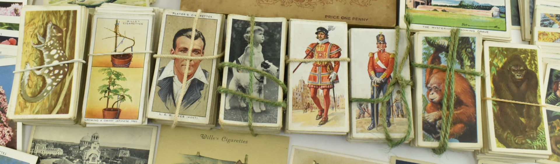 COLLECTION OF EARLY 20TH CENTURY CIGARETTE CARDS - Bild 4 aus 9