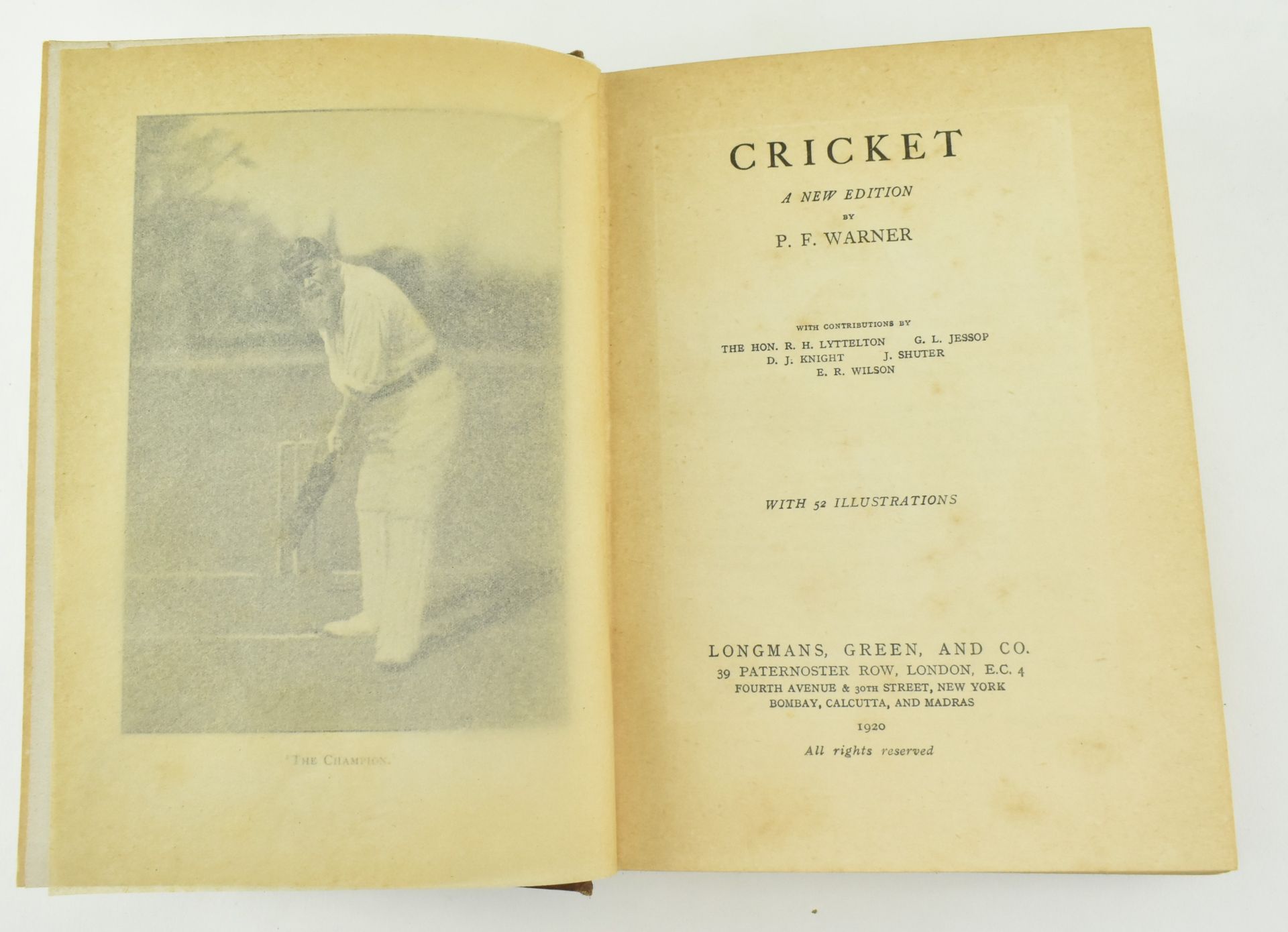 CRICKET INTEREST. THREE BADMINTON LIBRARY EDITIONS ON CRICKET - Image 4 of 14