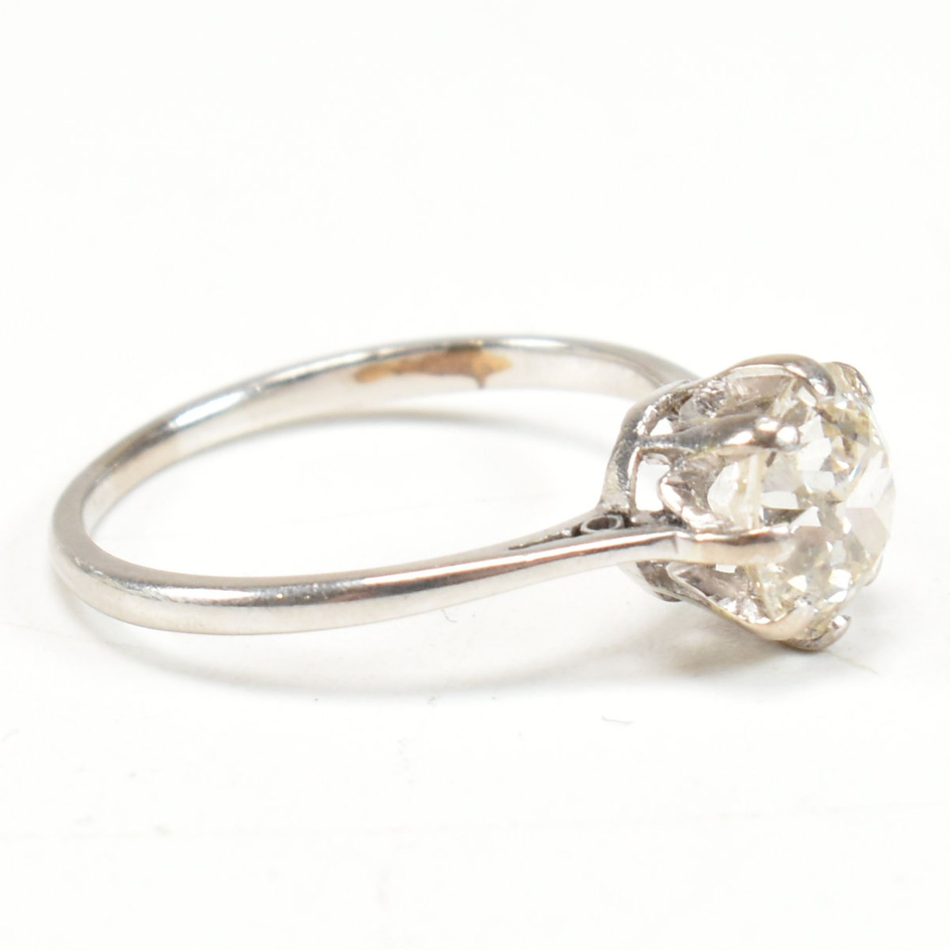 1930S 1.7CT DIAMOND SOLITAIRE RING - Bild 4 aus 10