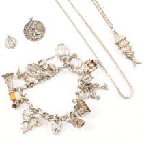 COLLECTION OF 925 SILVER JEWELLERY