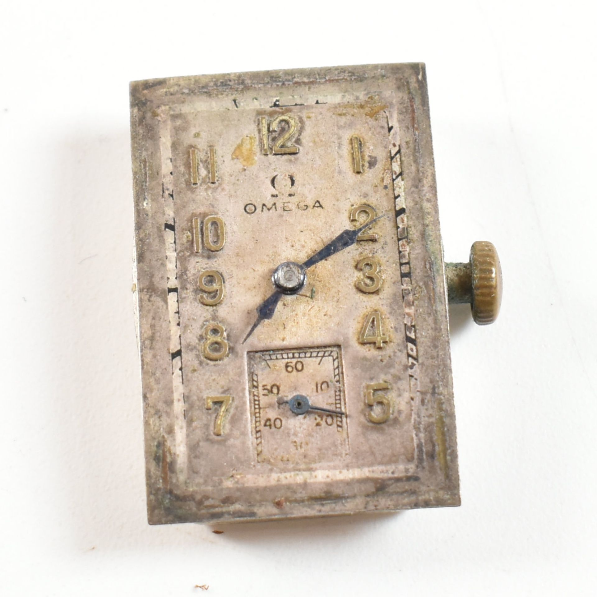 EARLY 20TH CENTURY OMEGA 9CT GOLD WRISTWATCH - Image 5 of 7