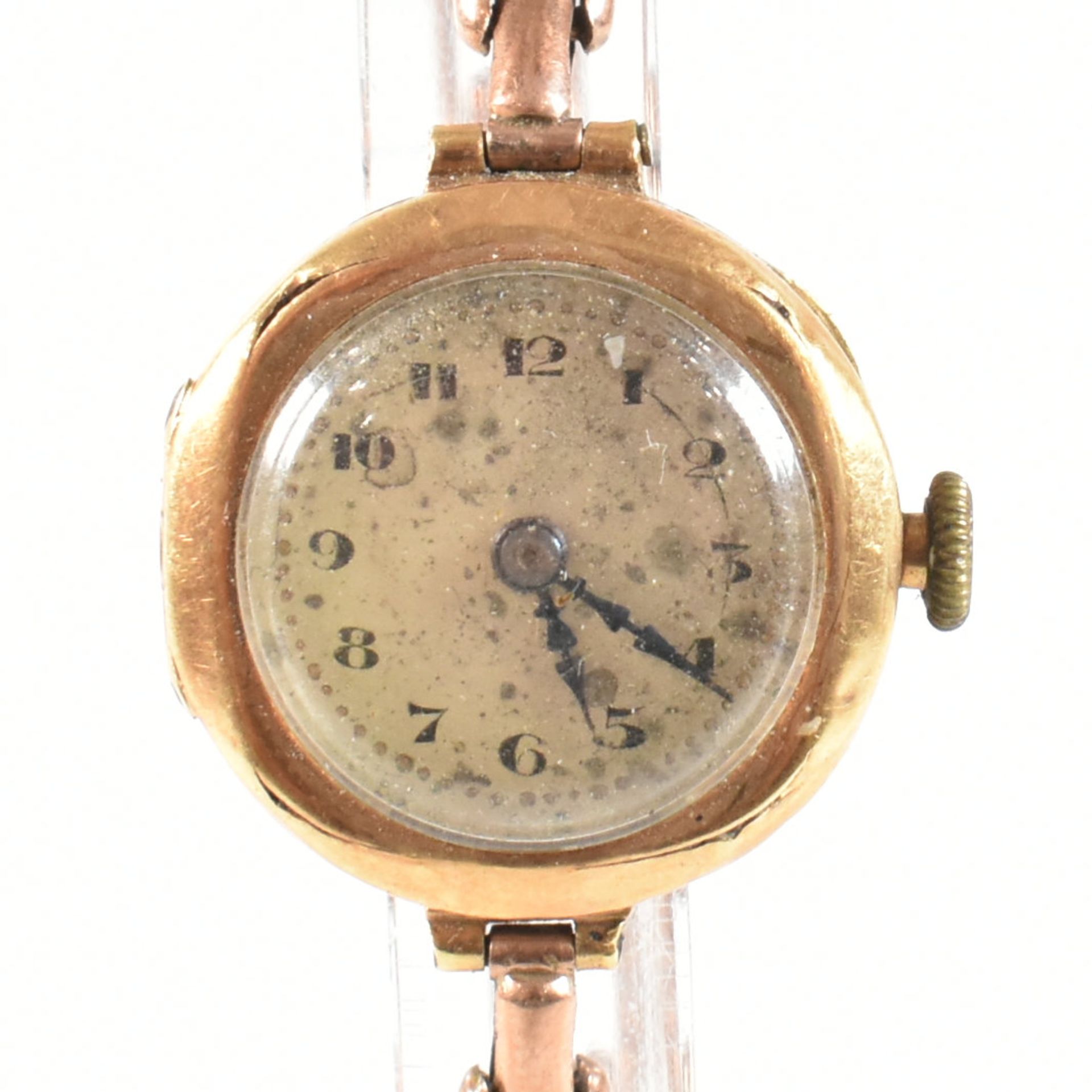 GOLD EARLY 20TH CENTURY LADIES DRESS WATCH AF - Image 5 of 6