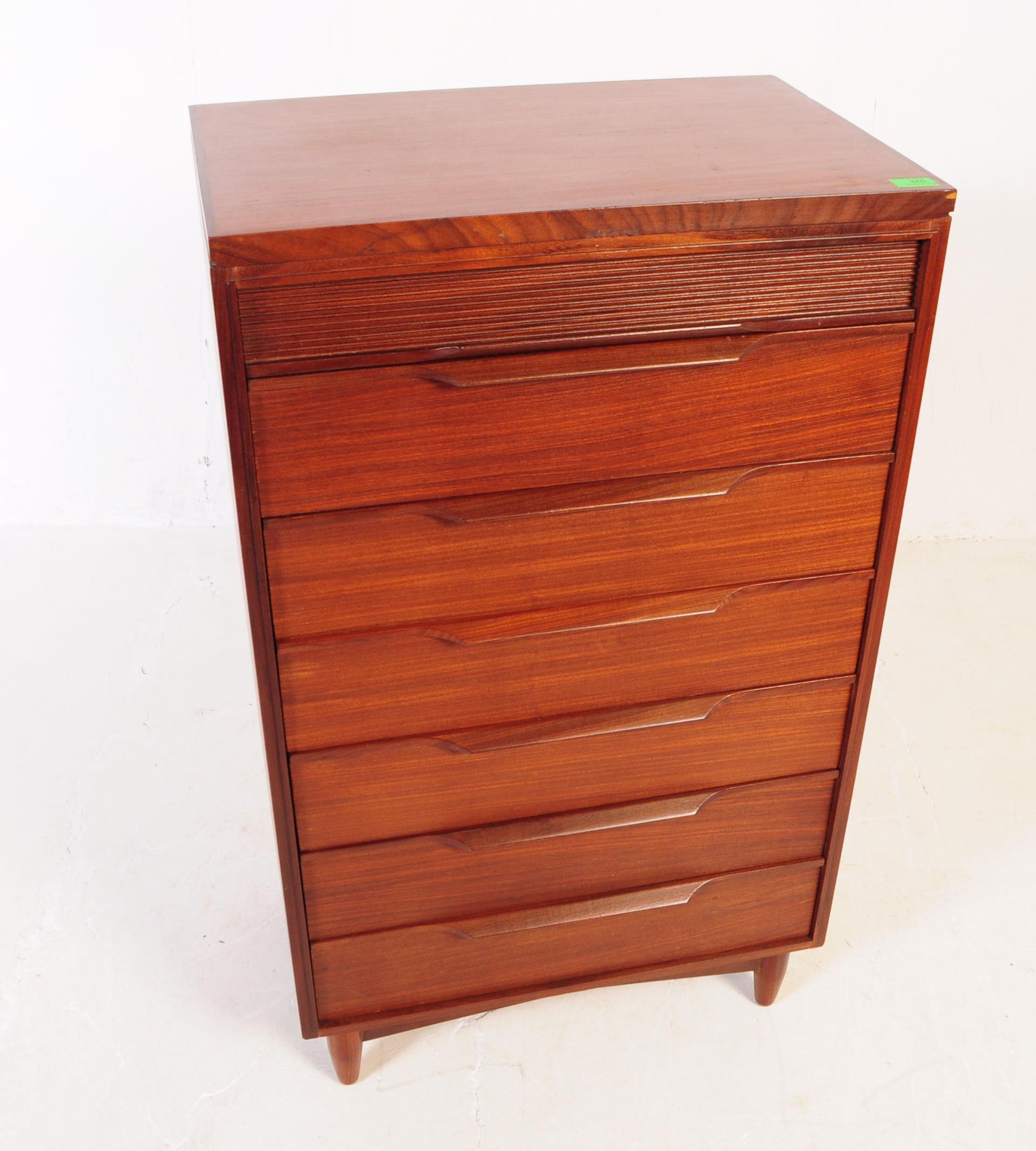 WHITE AND NEWTON - MID CENTURY PEDESTAL CHEST OF DRAWERS - Image 2 of 11