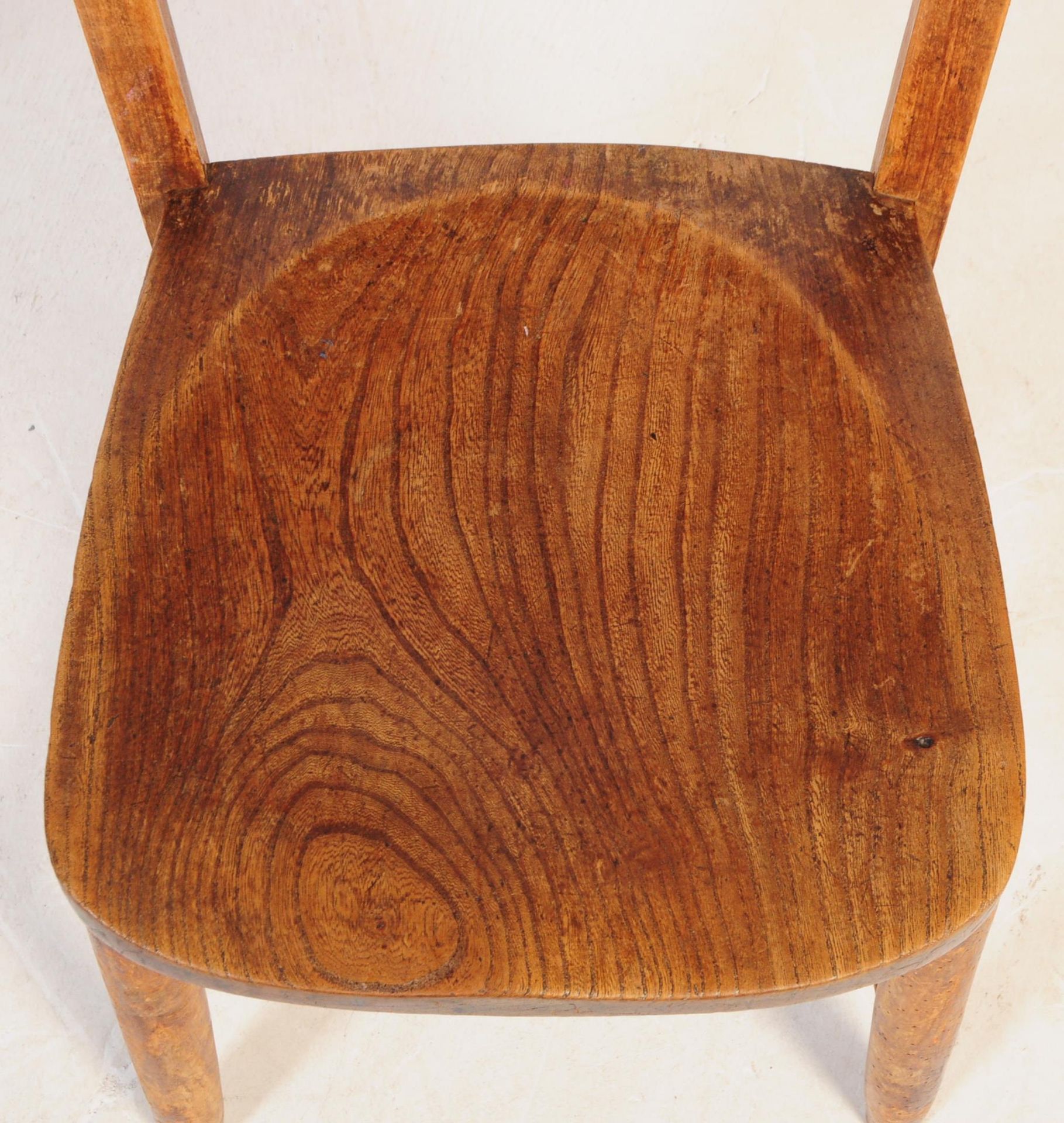 SET OF SIX VICTORIAN BEECH & ELM WINDSOR DINING CHAIRS - Image 6 of 8