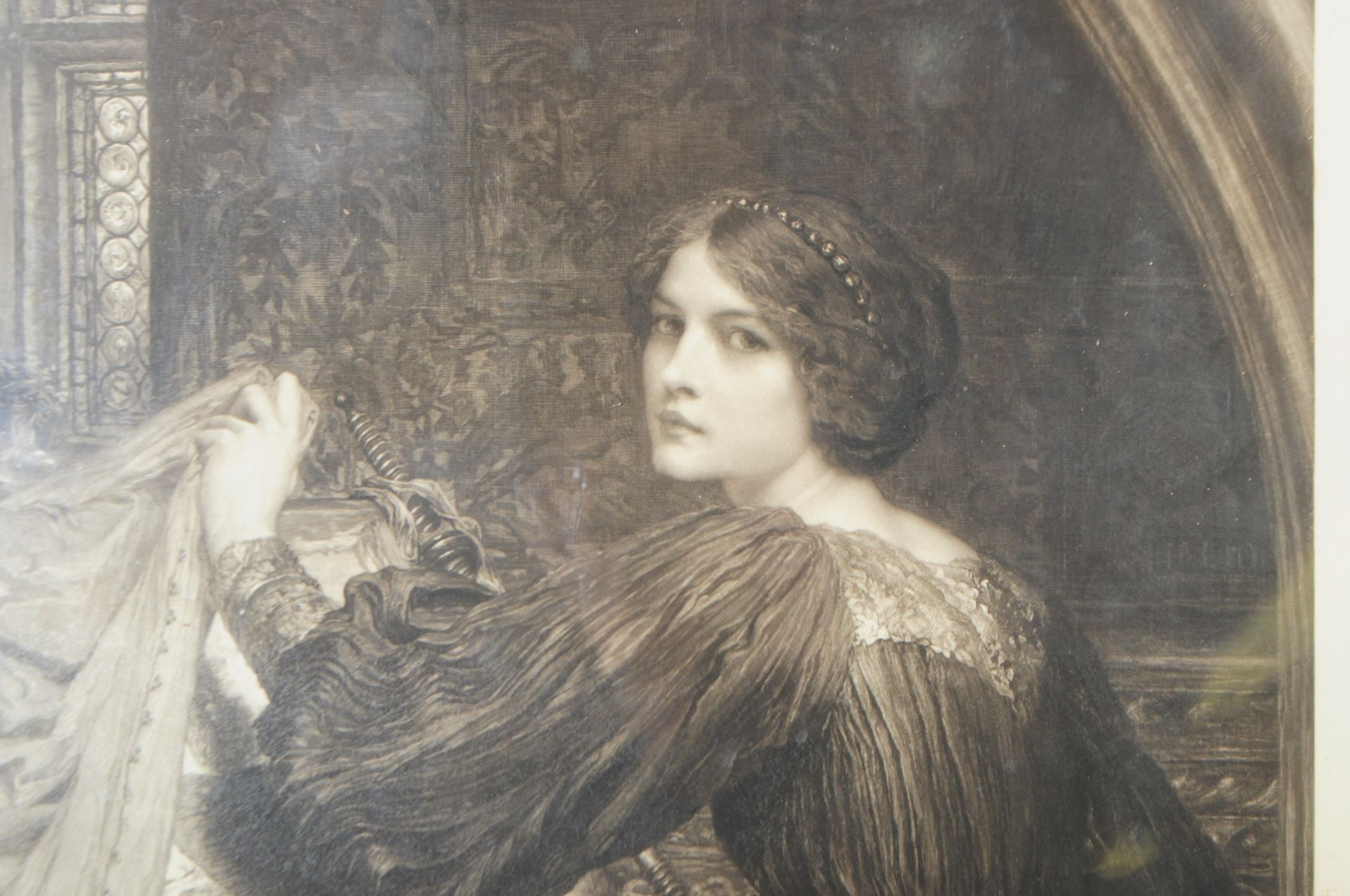 LATE VICTORIAN GICLEE PRINT 'PENELOPE' - Image 3 of 9