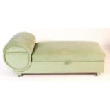 ART DECO 20TH CENTURY CHAISE LONGUE OTTOMAN DAY BED