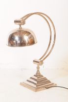 ANDREW MARTIN - MID CENTURY CHROMED TABLE LAMP