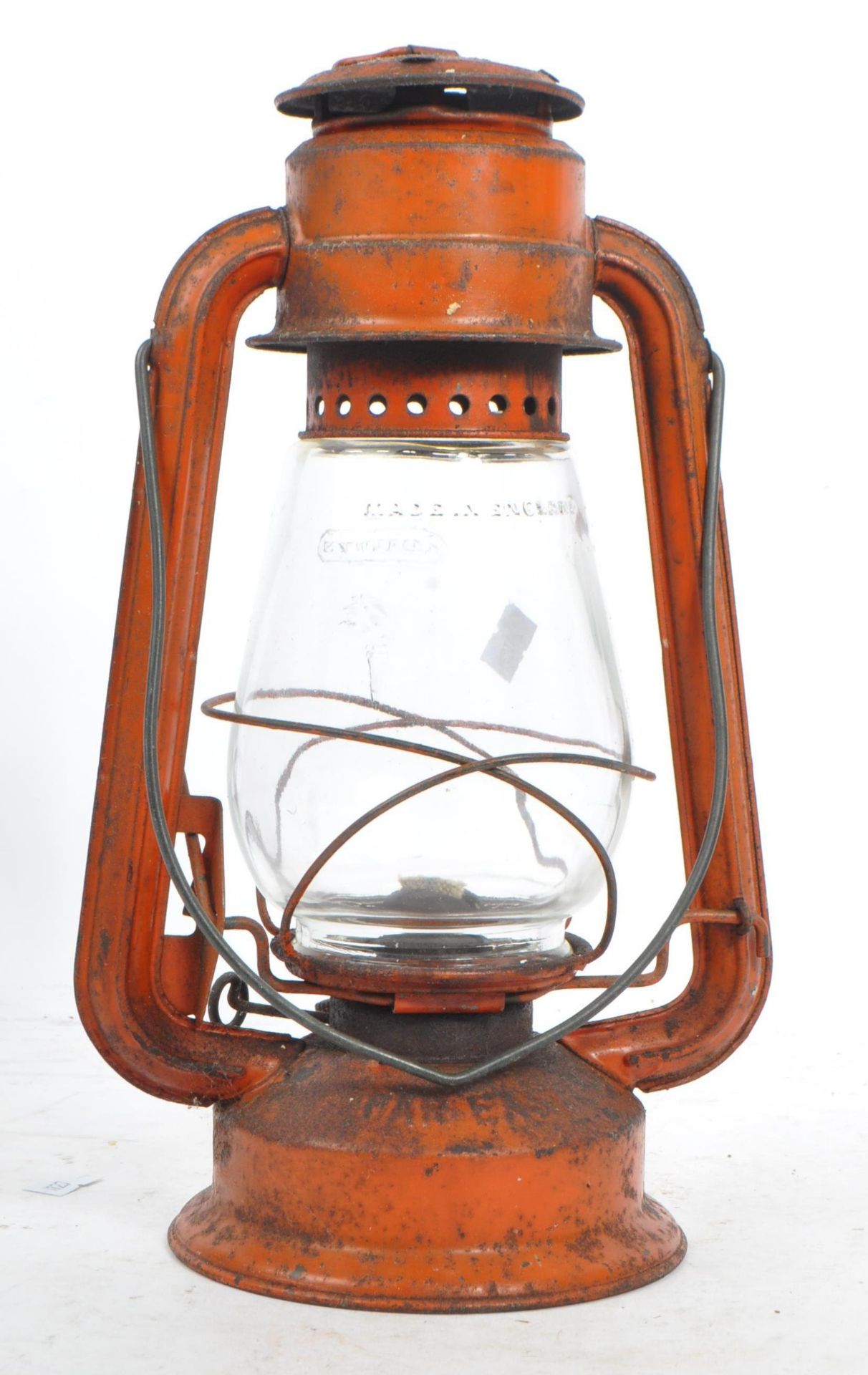 MID 20TH CENTURY CHALWYN METAL MINERS LAMP - Bild 3 aus 6