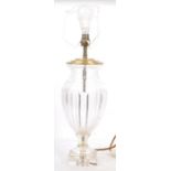 VAUGHAN - CONTEMPORARY GLASS URN TABLE LAMP