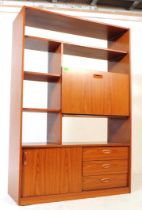 1970S TEAK WOOD ROOM DIVIDER BY SCHREIBER