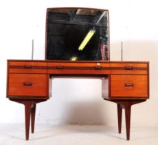 BRITISH MODERN DESIGN - MID 20TH CENTURY TEAK DRESSING TABLE