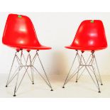 MATCHING PAIR OF CONTEMPORARY DSW STYLE CHAIRS