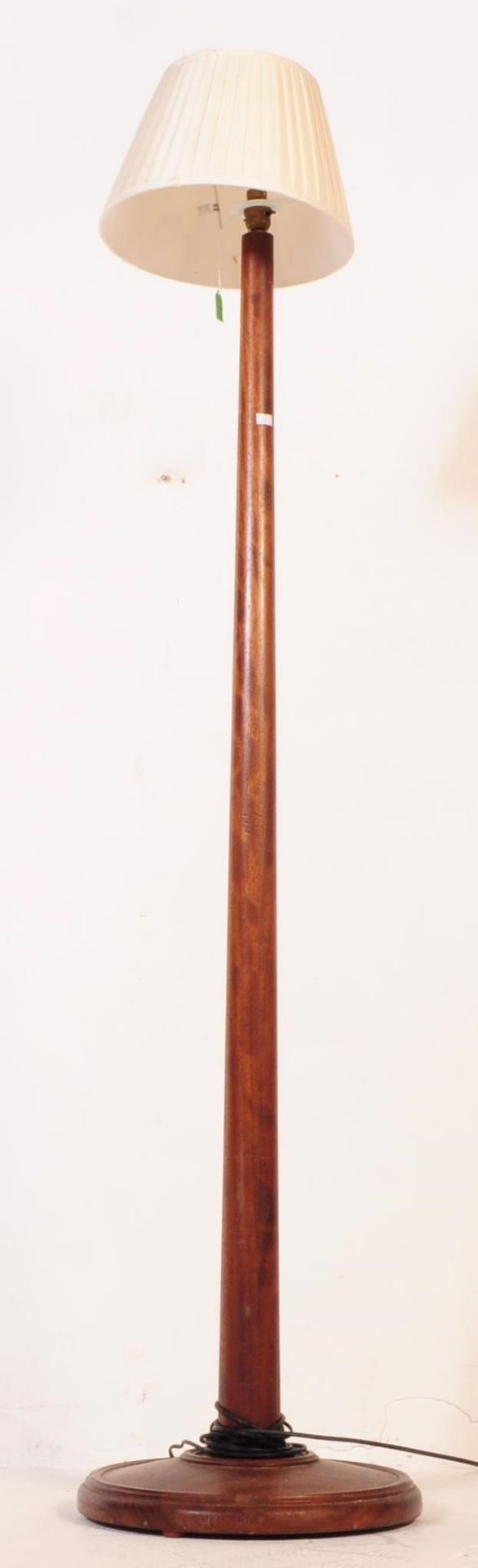 19TH CENTURY VICTORIAN MAHOGANY STANDARD LAMP - Bild 2 aus 6