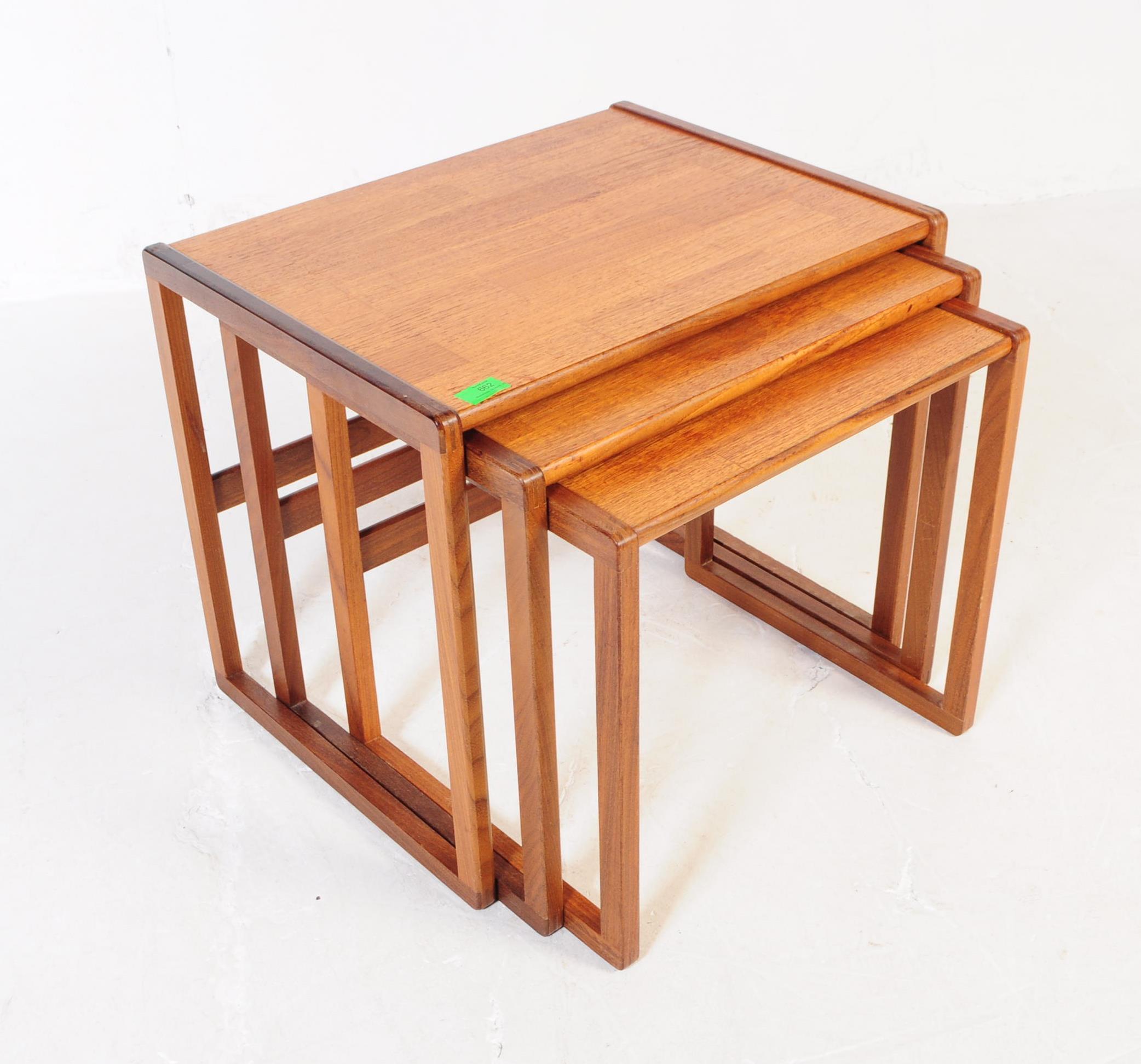 G-PLAN - MID CENTURY TEAK NEST OF TABLES - Image 2 of 13