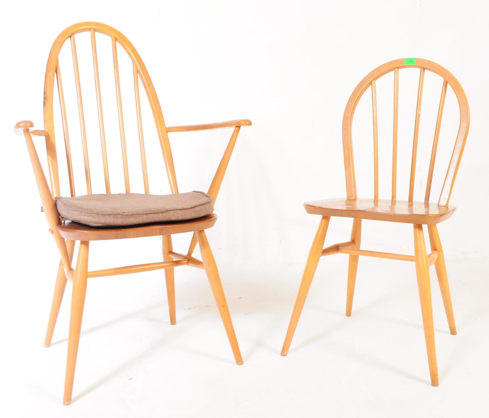 TWO ERCOL CHAIRS - A QUAKER 365A & WINDSOR 400 MODEL DESIGNS - Bild 2 aus 6