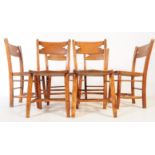 SET OF SIX VICTORIAN BEECH & ELM WINDSOR DINING CHAIRS