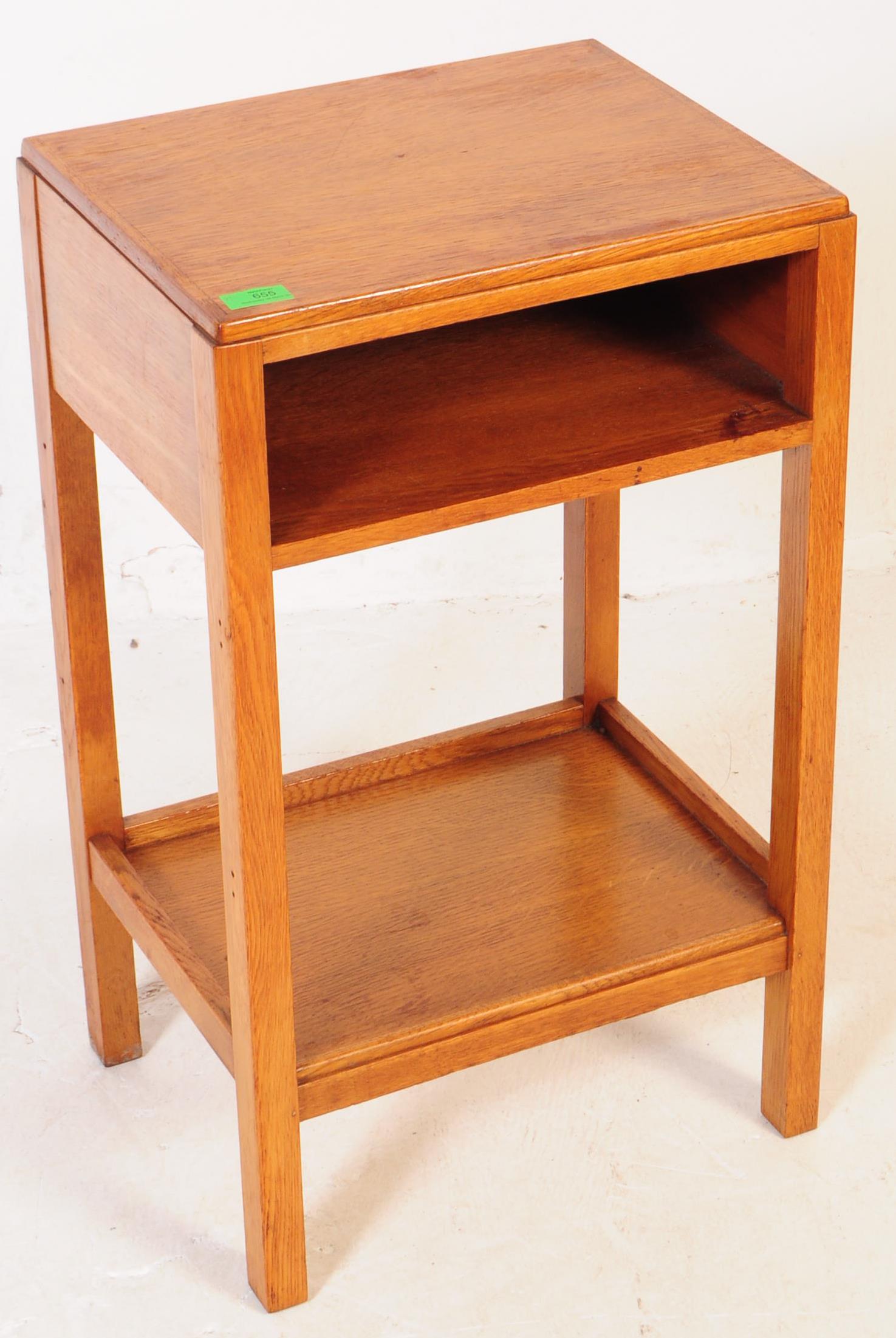 PAIR OF MID CENTURY AIR MINISTRY MANNER BEDSIDE TABLES - Image 4 of 6