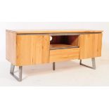 OAK FURNITURE LAND - CONTEMPORARY MEDIA CABINET