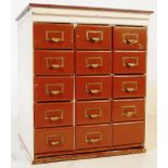 EARLY 20TH CENTURY GWR PAINTED FILING CABINET