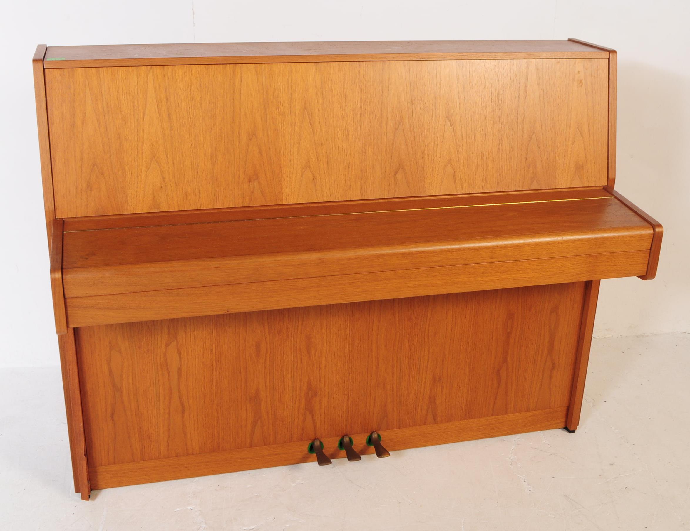 JOHN BROADWOOD & SONS - TEAK CASED UPRIGHT PIANO - Image 2 of 9