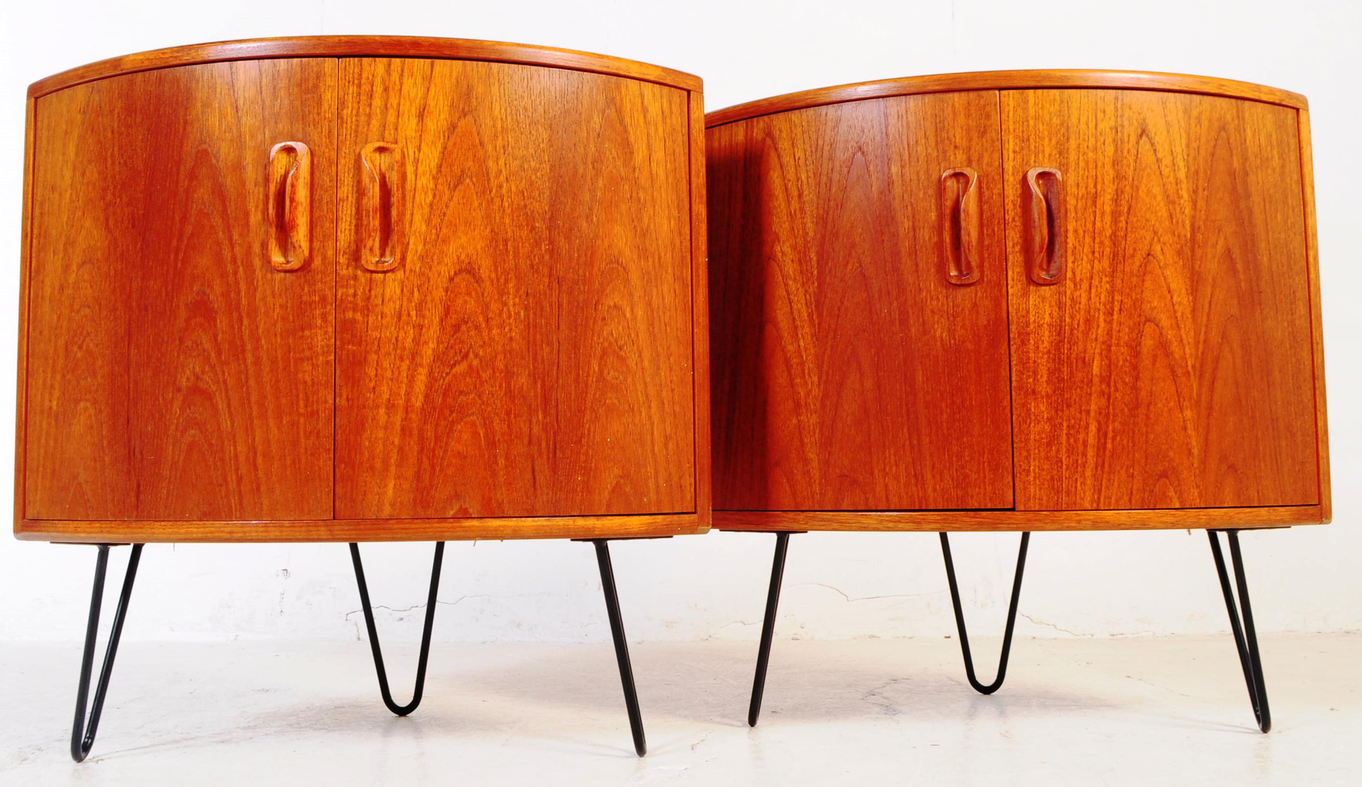 G-PLAN - MID CENTURY TEAK WOOD BEDSIDE CABINETS