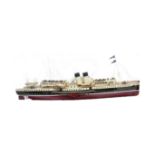 PS BRISTOL QUEEN - RICHARD WEBB HAND BUILT PADDLEBOAT MODEL