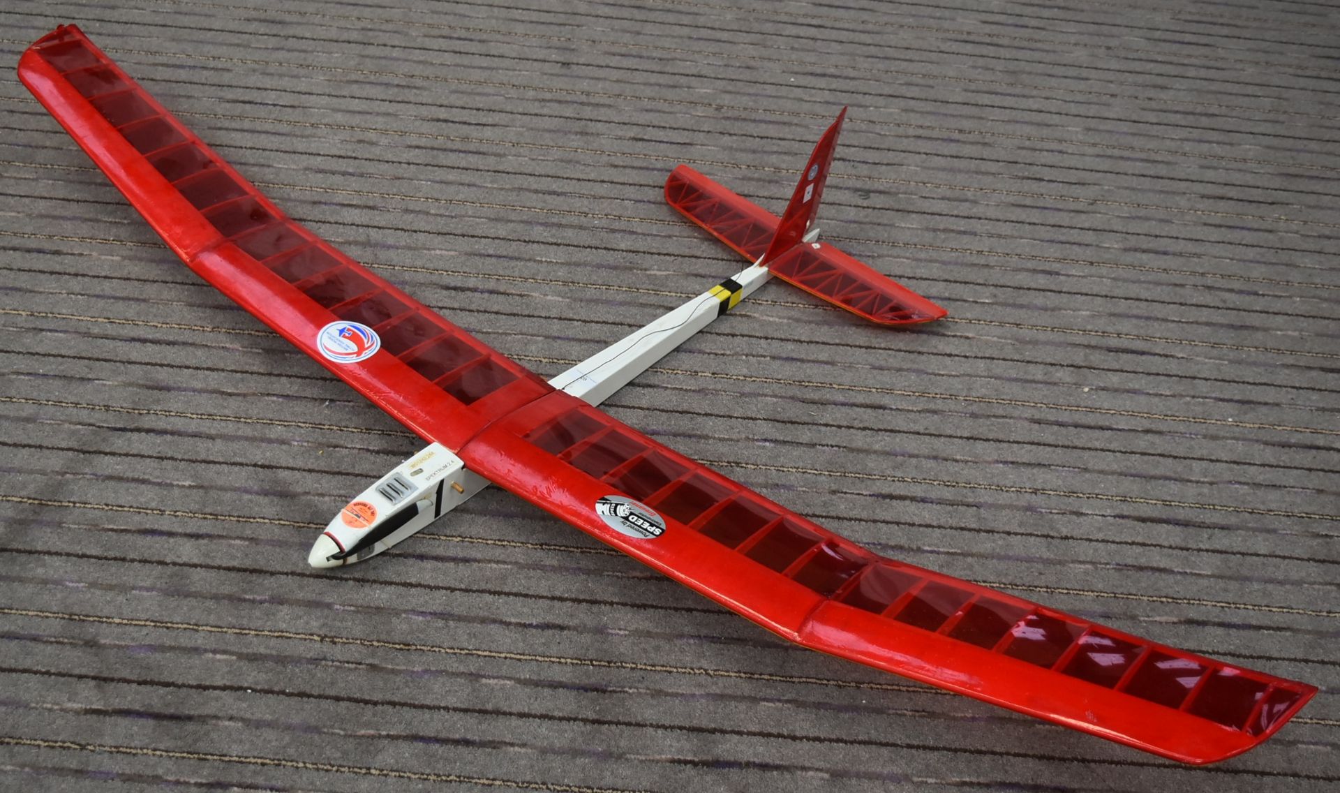 RC RADIO CONTROL MODEL GLIDER PLANE