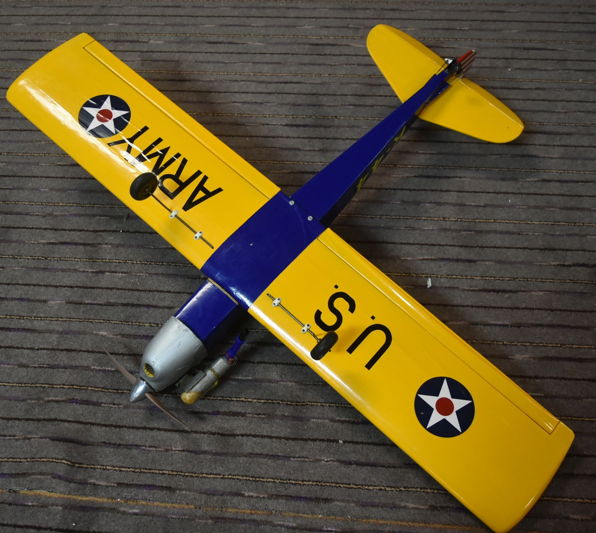 BOWERS FLY BABY - RC MODEL PLANE US ARMY - Image 4 of 6