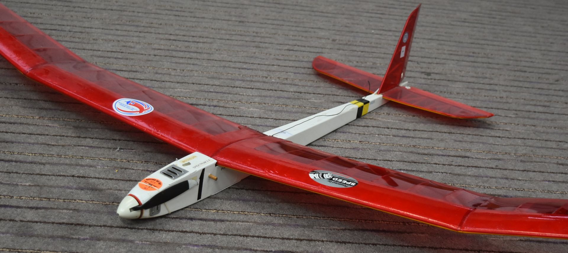 RC RADIO CONTROL MODEL GLIDER PLANE - Image 2 of 6