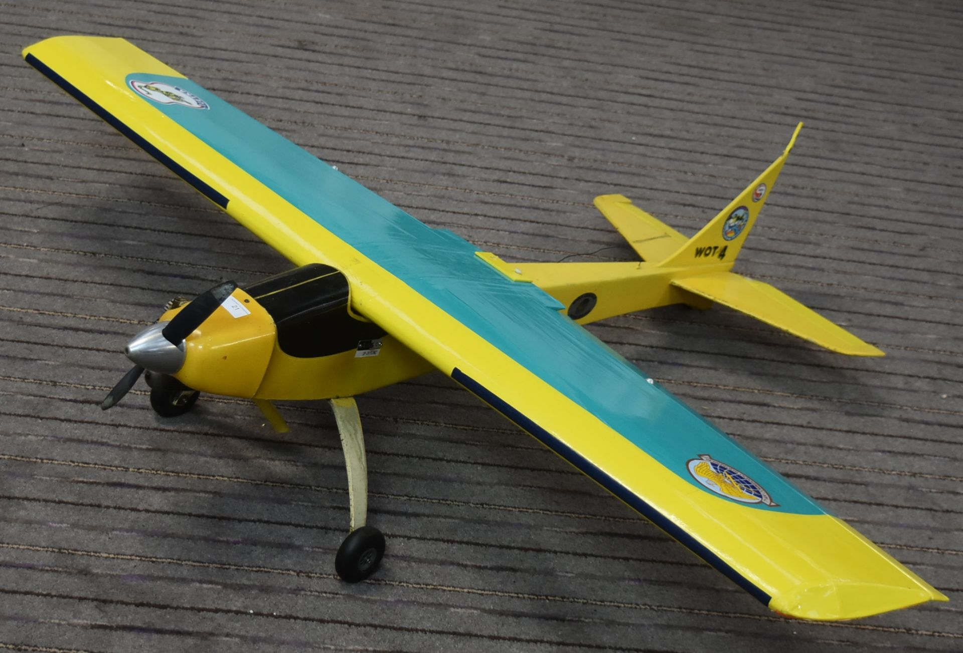 CHRIS FOSS WOT 4 MK3 RC MODEL PLANE