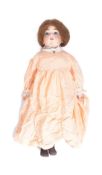 VINTAGE FRENCH BRU STYLE BISQUE HEADED DOLL
