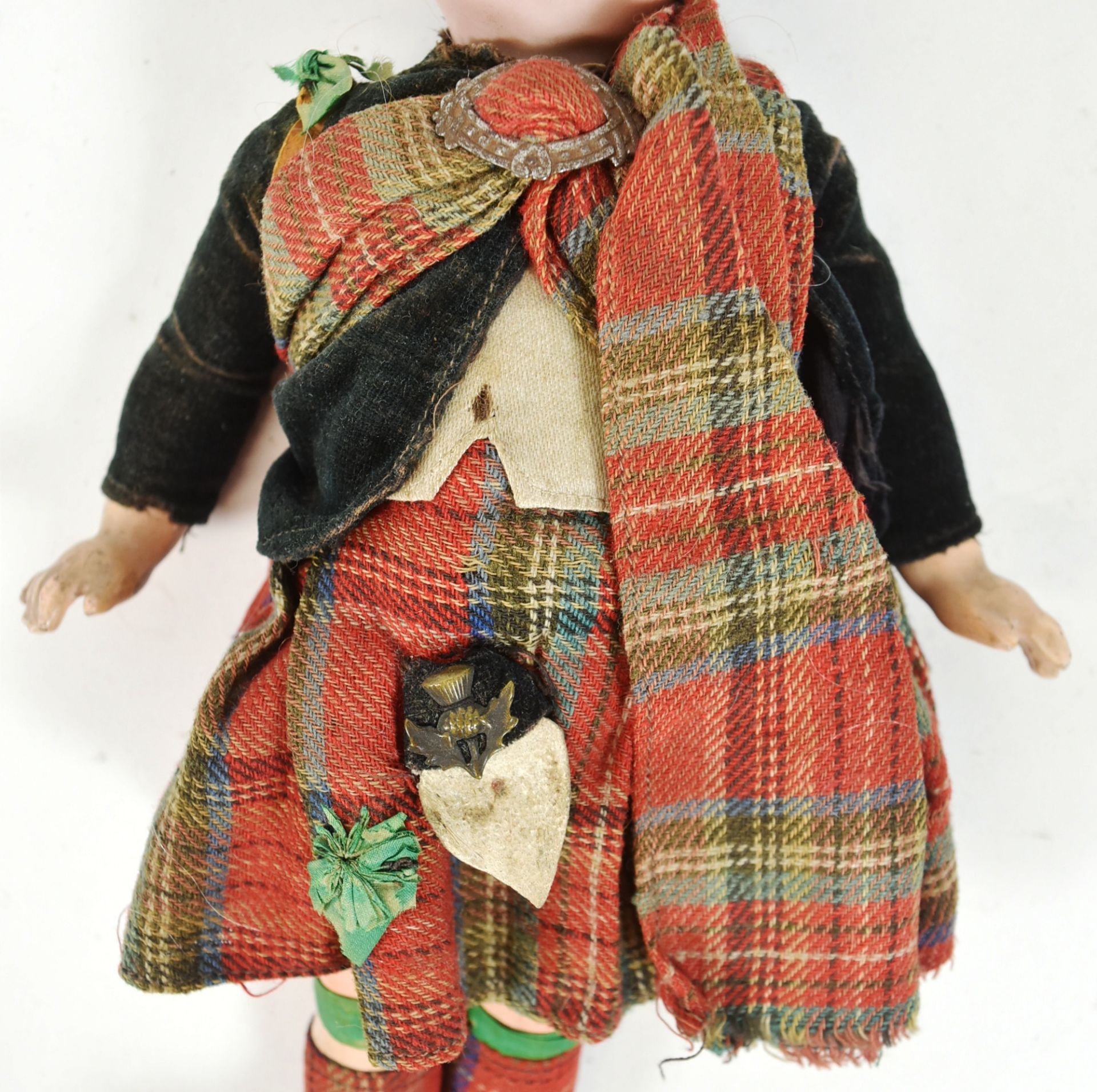 EARLY 20TH CENTURY GERMAN SIMON & HALBIG BISQUE HEADED DOLL - Image 3 of 6