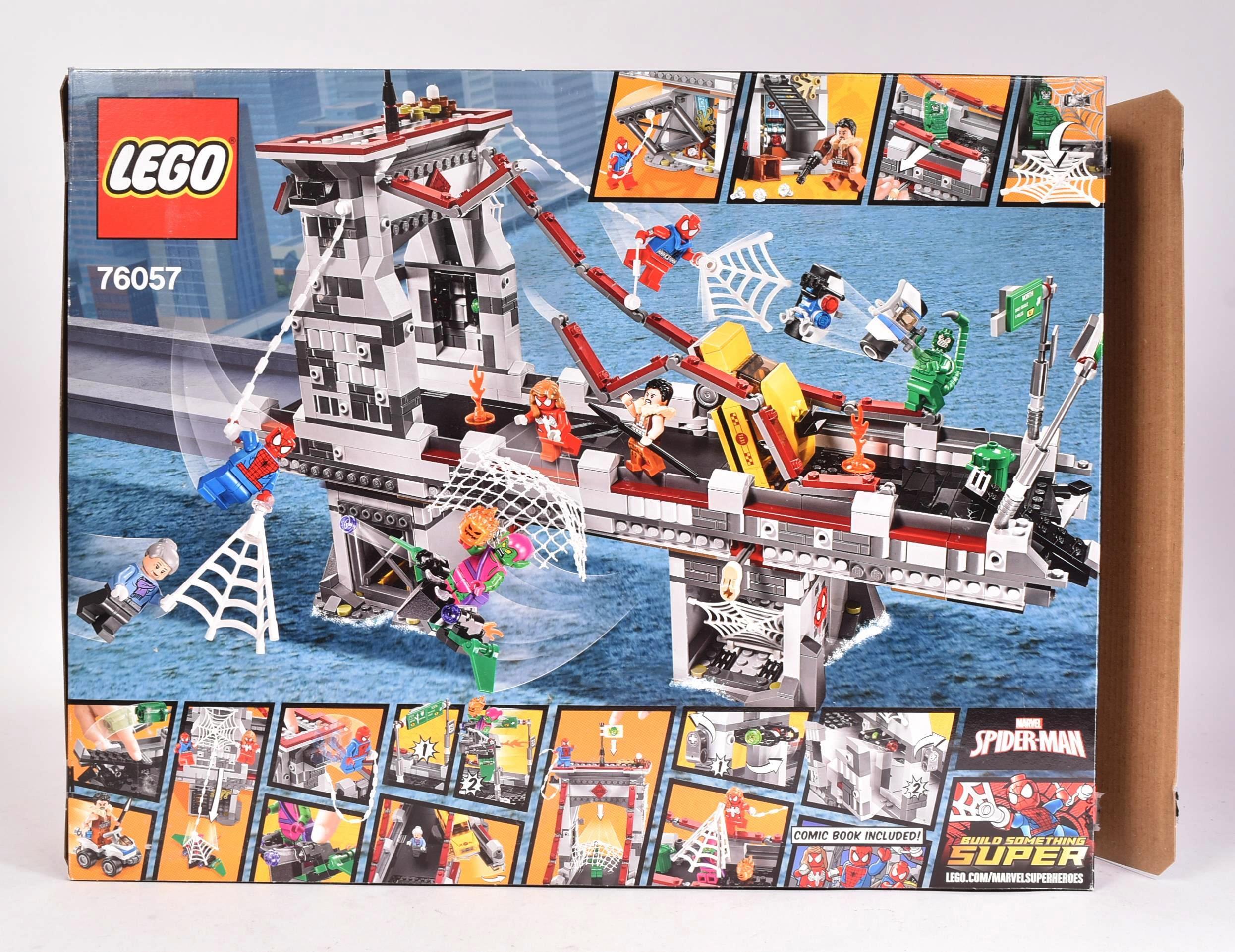 LEGO - MARVEL - 76057 - SPIDERMAN WEB WARRIORS ULTIMATE BATTLE BRIDGE - Image 2 of 5