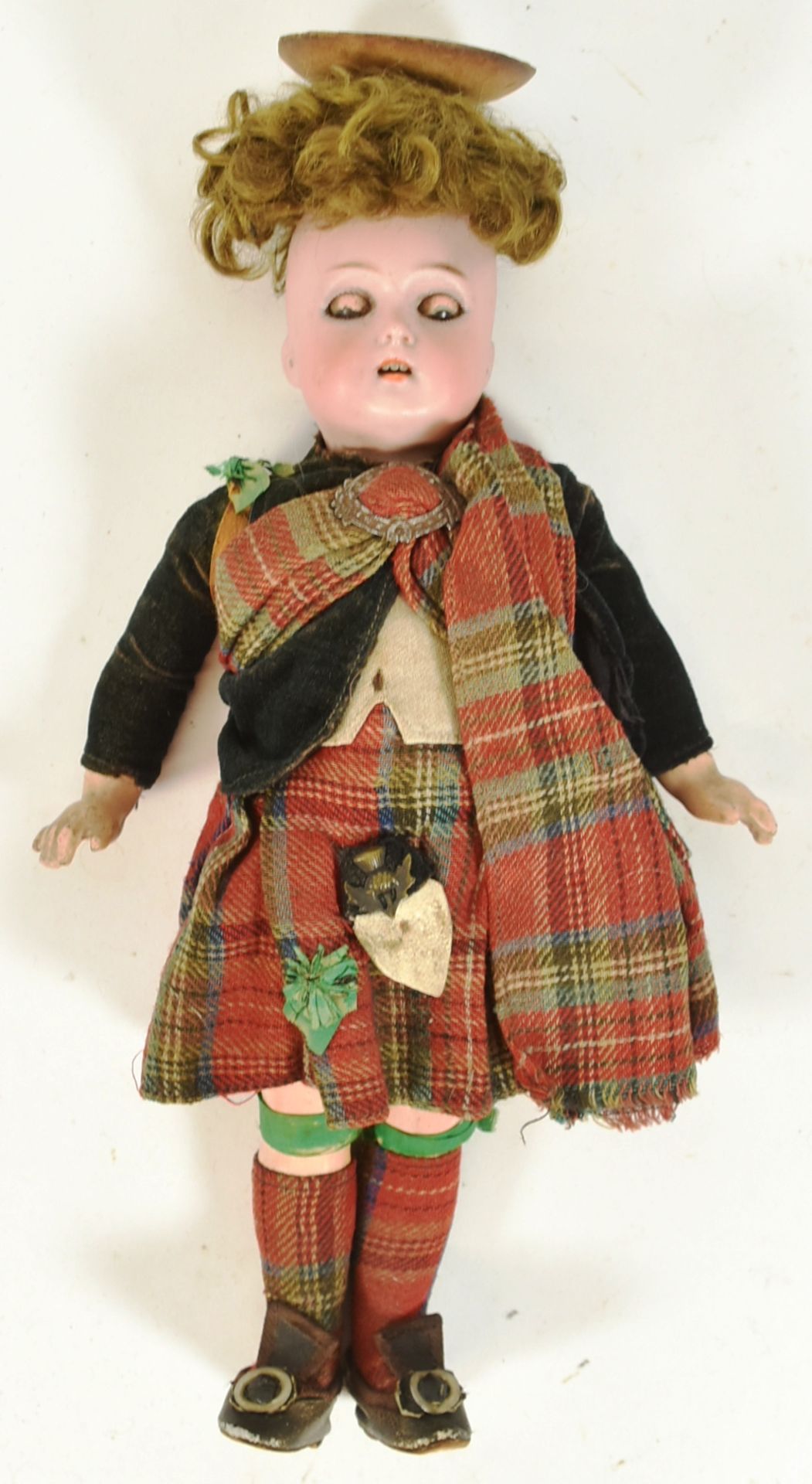 EARLY 20TH CENTURY GERMAN SIMON & HALBIG BISQUE HEADED DOLL - Image 2 of 6