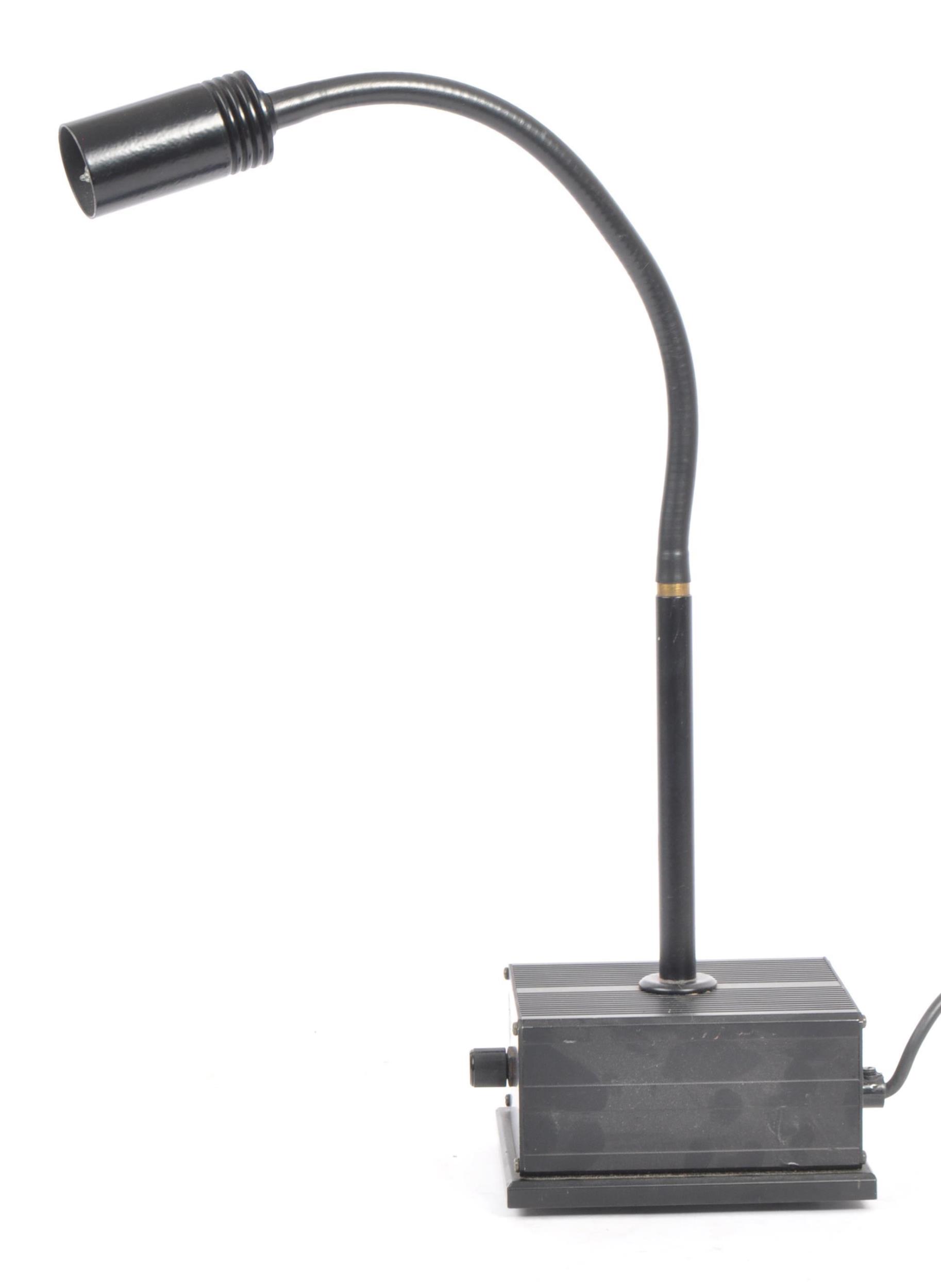 LATE 20TH CENTURY 1990S GOOSENECK TABLE / DESK LAMP LIGHT - Image 3 of 6