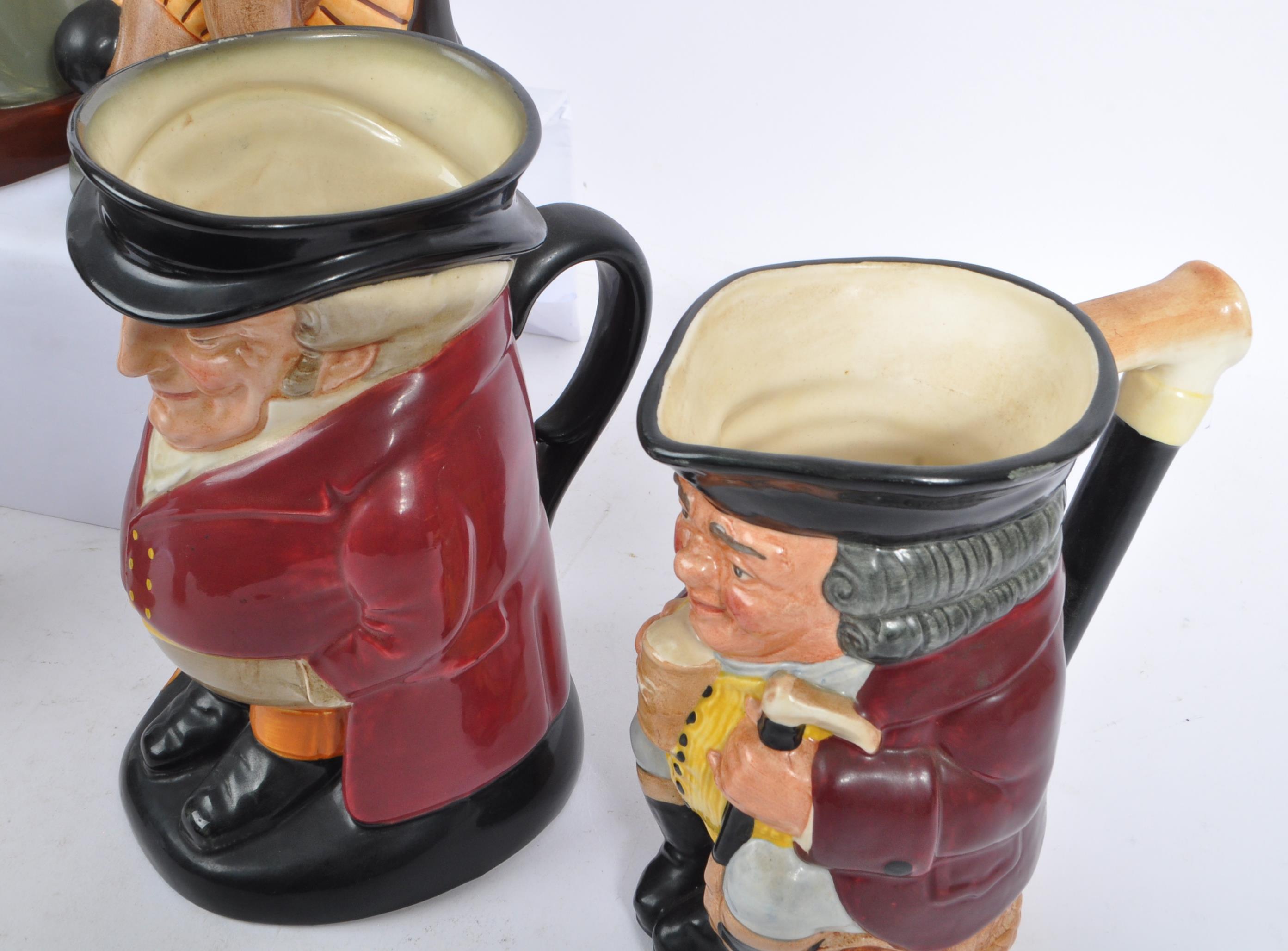 ROYAL DOULTON COLLECTION OF 20TH CENTURY CERAMIC TOBY JUGS - Image 3 of 9