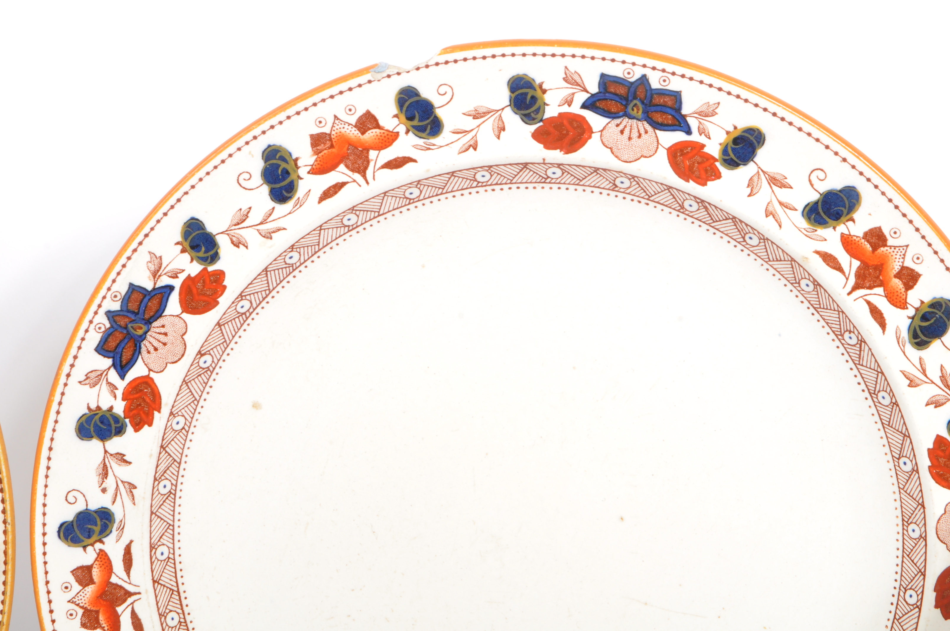 COLLECTION OF VICTORIAN WEDGWOOD ETRURIA PLATES - Image 5 of 7