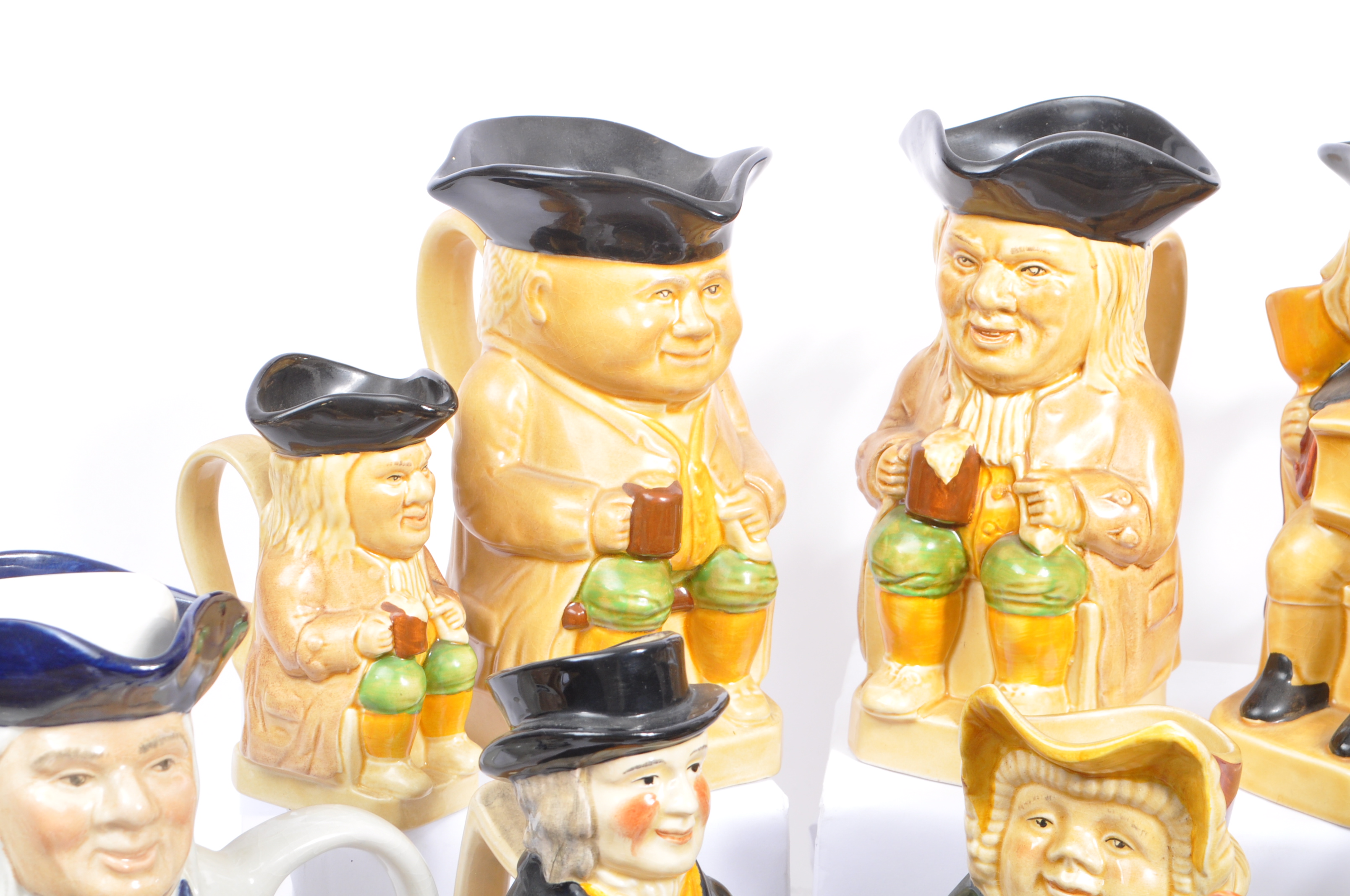 COLLECTION OF TWENTY ONE 20TH CENTURY CERAMIC TOBY JUGS - Image 5 of 13