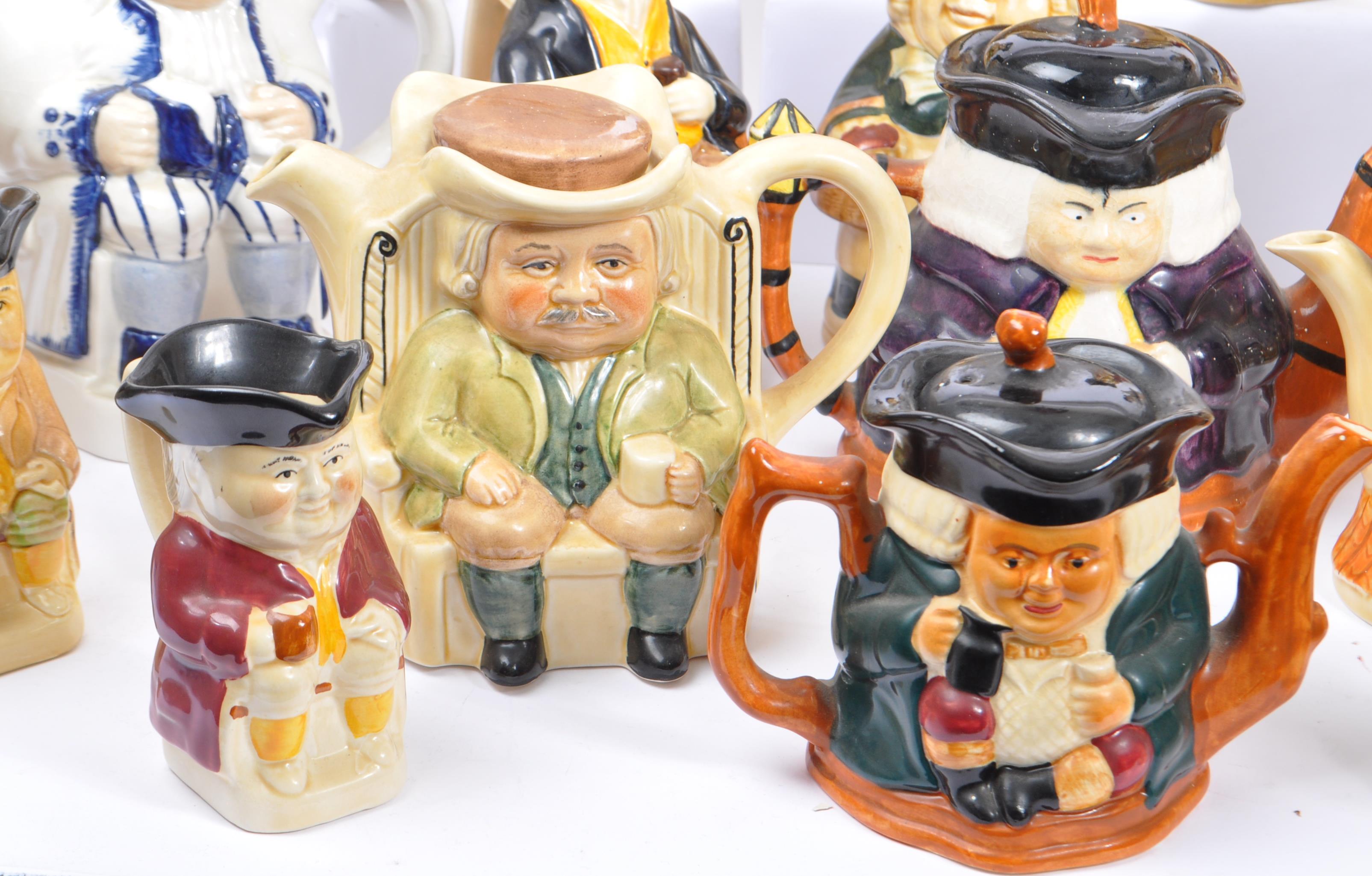 COLLECTION OF TWENTY ONE 20TH CENTURY CERAMIC TOBY JUGS - Image 2 of 13