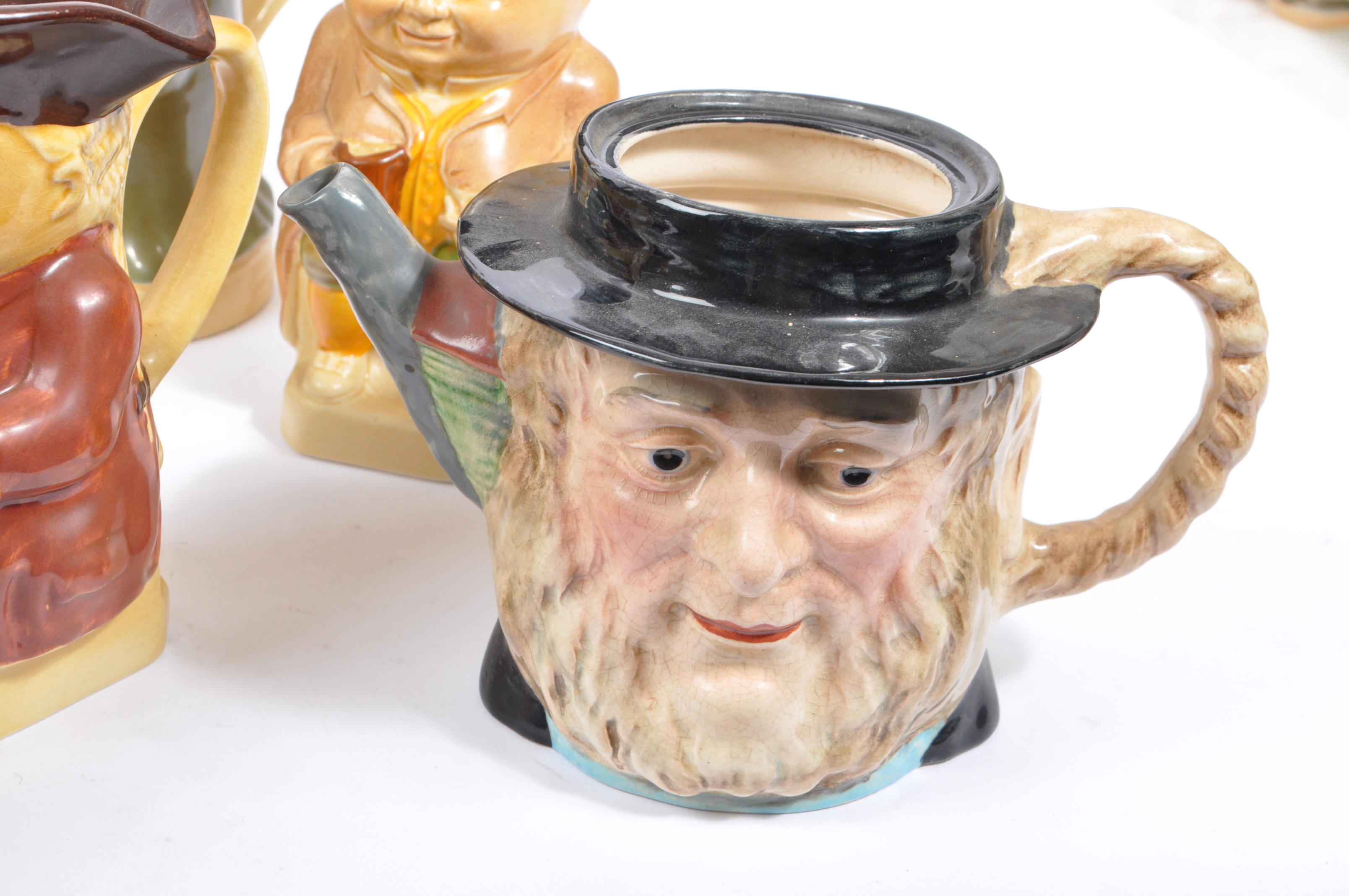 COLLECTION OF TWENTY ONE 20TH CENTURY CERAMIC TOBY JUGS - Image 9 of 13