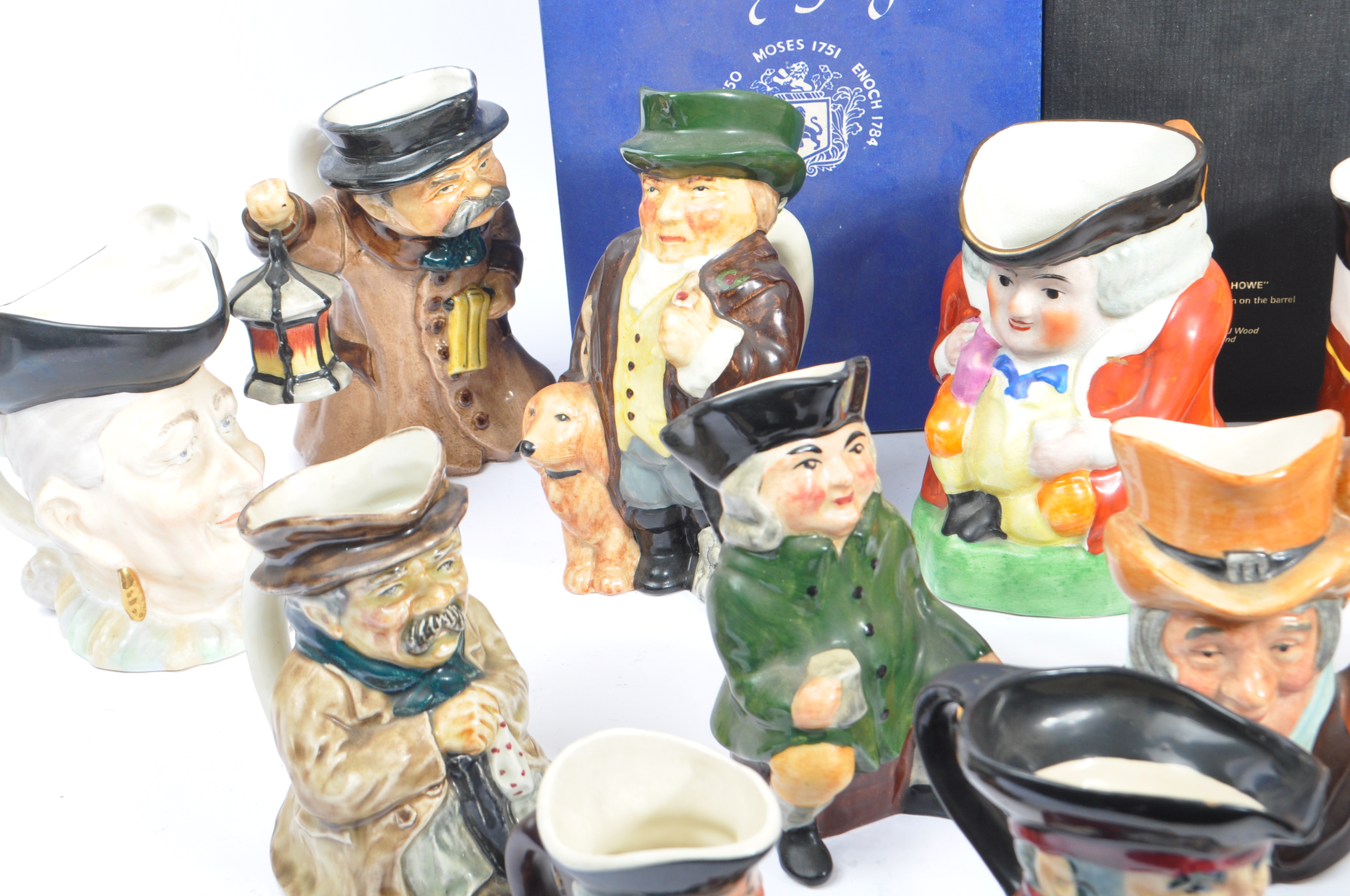 COLLECTION OF VARIOUS 19TH & 20TH CENTURY CERAMIC TOBY JUGS - Image 6 of 9