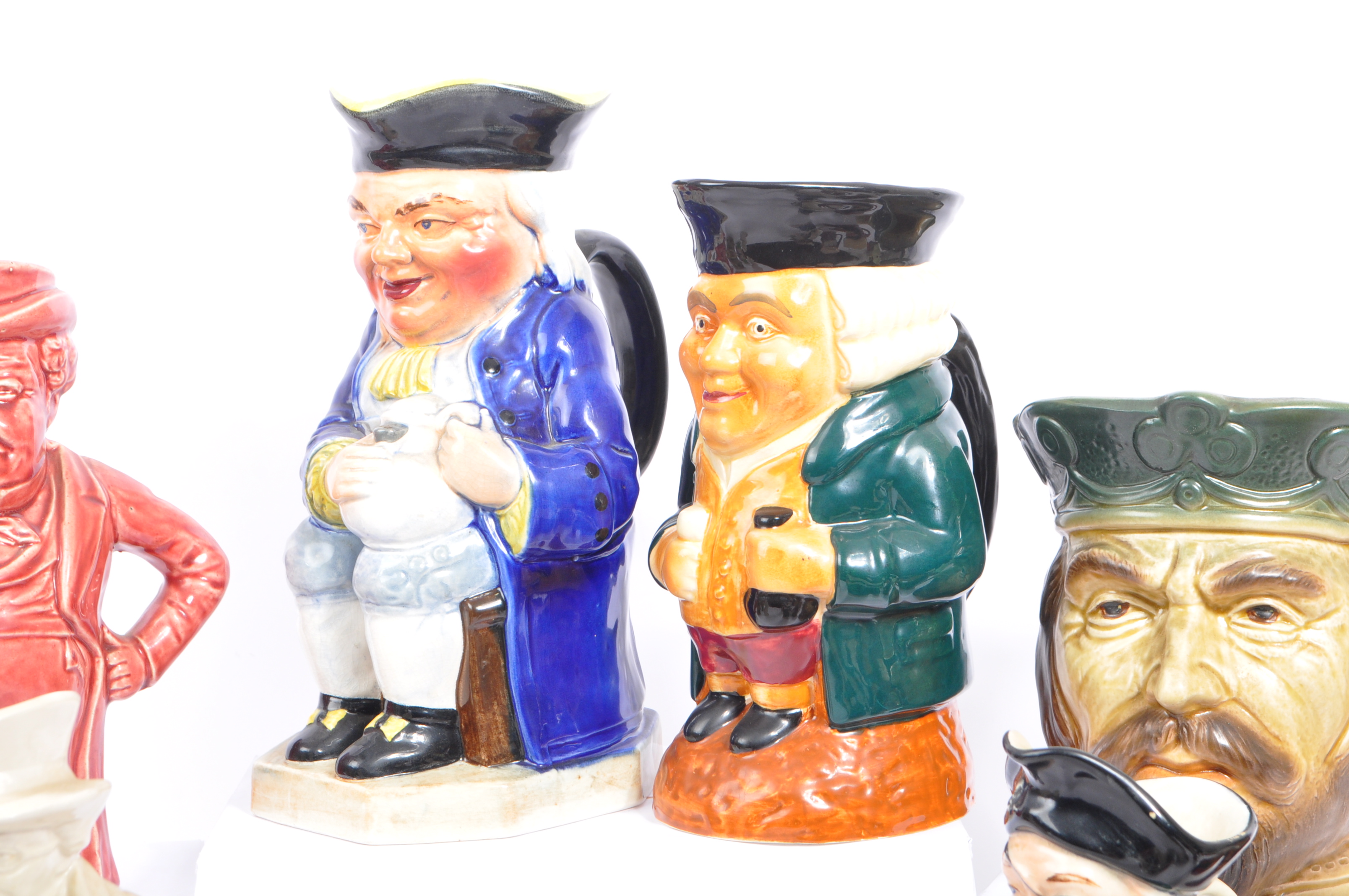 COLLECTION OF TWELVE 19TH & 20TH CENTURY CERAMIC TOBY JUGS - Image 6 of 12
