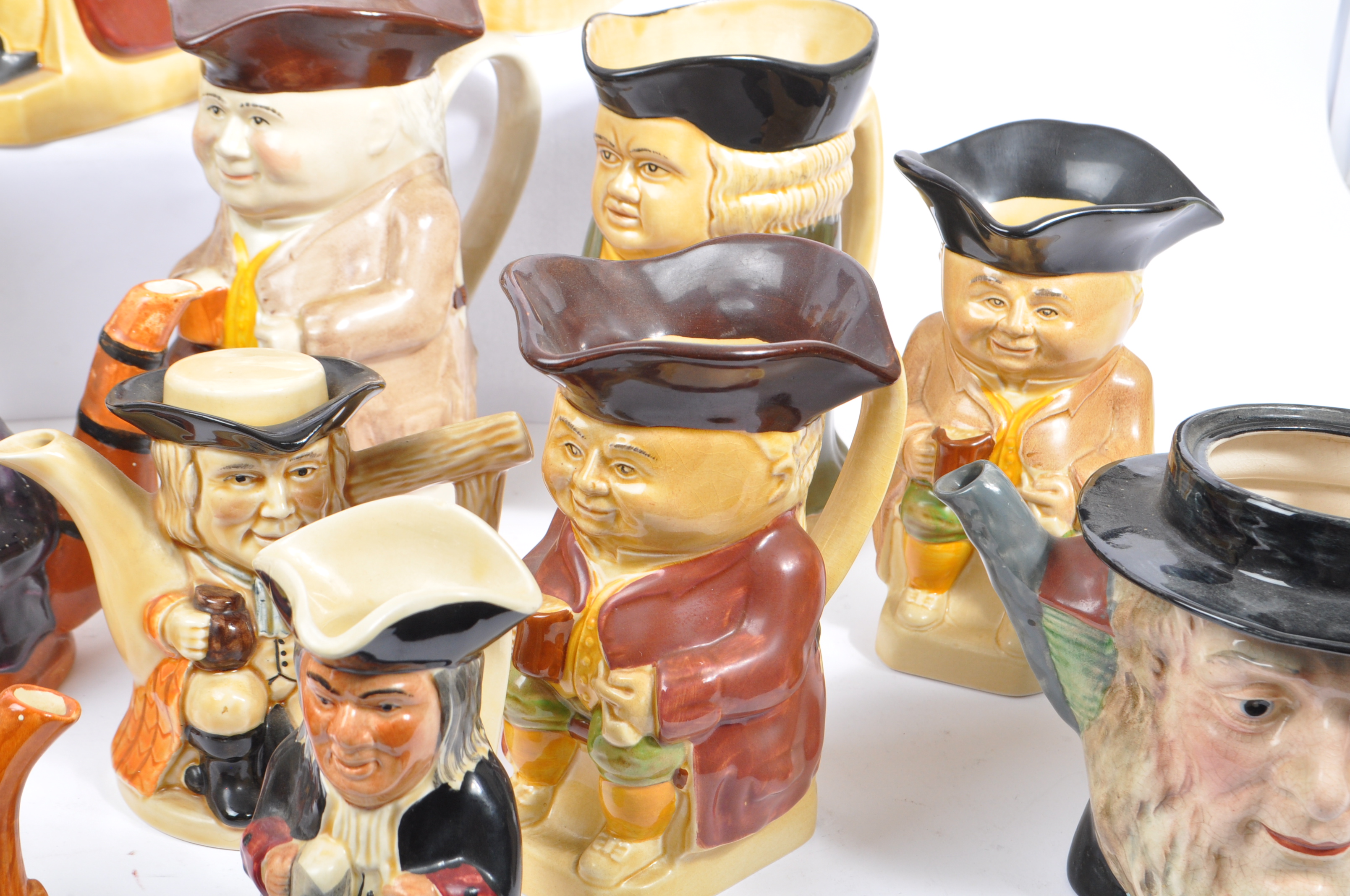 COLLECTION OF TWENTY ONE 20TH CENTURY CERAMIC TOBY JUGS - Image 8 of 13