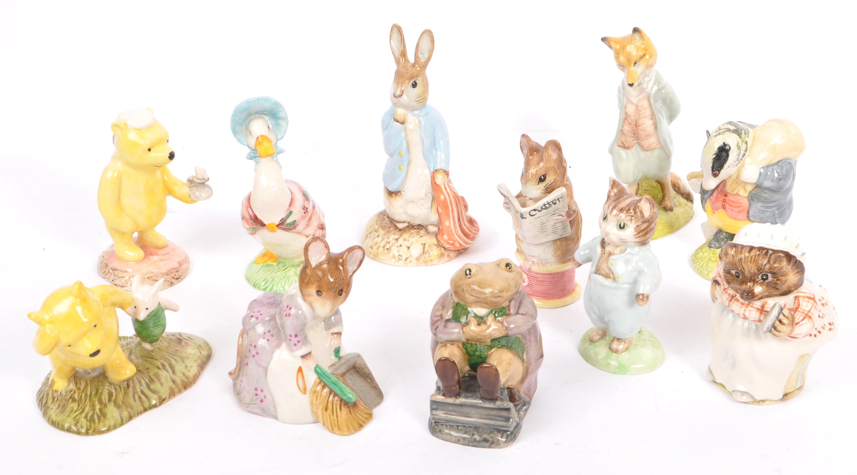 COLLECTION OF ROYAL DOULTON AND ROYAL ALBERT FIGURES