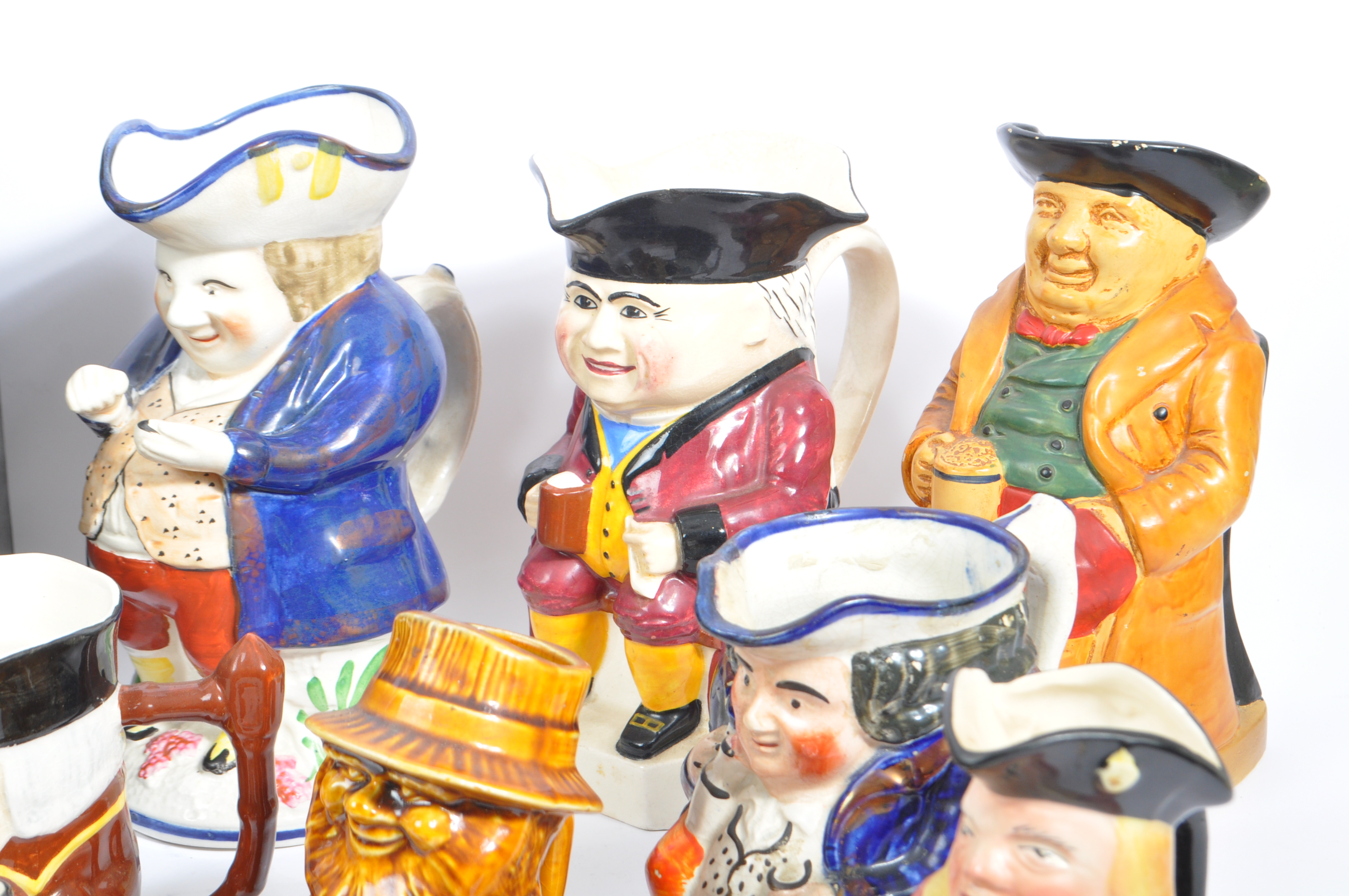 COLLECTION OF VARIOUS 19TH & 20TH CENTURY CERAMIC TOBY JUGS - Image 5 of 9